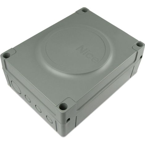 Nice Moonclever MC824H: caja de control con encoder magnético para 1 o 2 motores de 24 voltios