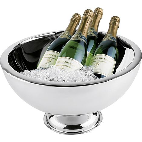 APS Champagnerkühler Edelstahl 10,5 l 24cm Ø44cm