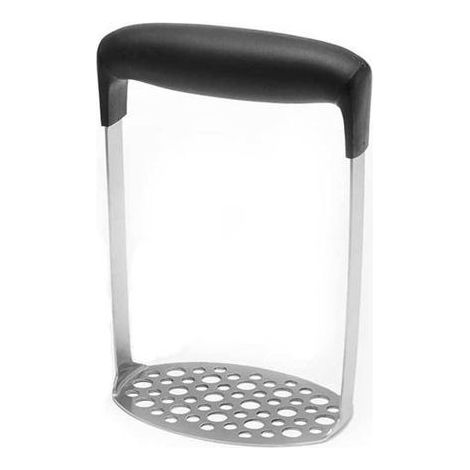 Schiacciapatate - Acciaio inox - Manuale - Impugnatura ergonomica - Maglia uniforme - 11,5 x 17 cm (1/5)