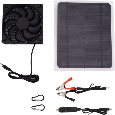 Kit Solaire Portable 5,5W Monocristallin Haute Efficacité pour Camping et Voiture (1/5)