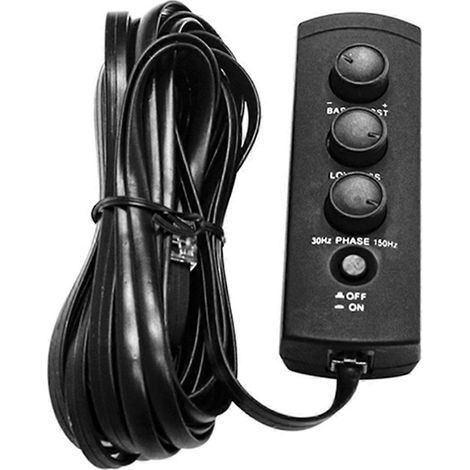 Contrôleur de volume d'amplificateur de basses pour roue de secours de voiture (1/5)