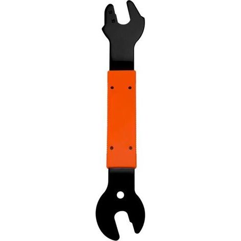 Fahrradpedalschlüssel, doppelseitiger Fahrradschlüssel, Reparatur- und Demontagewerkzeug, 15, 16, 17 mm, für Mountainbikes, MTBs und BMX-Räder (1/2)