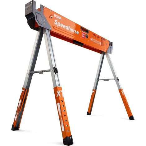 BORA PORTAMATE Speedhorse XT Adjustable Height 1500lb 680kg Capacity Sawhorse