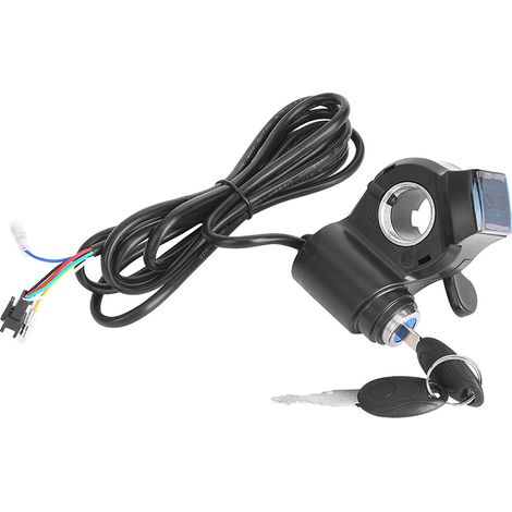 Accélérateur au pouce pour vélo électrique, écran LCD, interrupteur d'alimentation numérique pour véhicule électrique