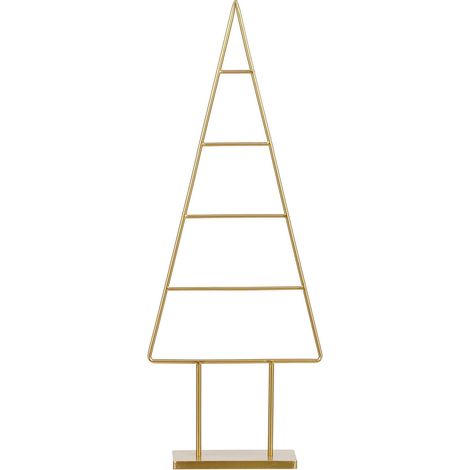 Mica Decorations Sapin de Noël décoratif Or H90xl12xL34cm (1/3)