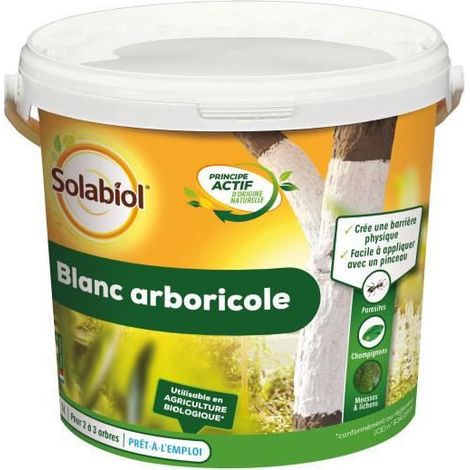 Cubeta de árbol blanco de 1l - Solabiol (1/5)