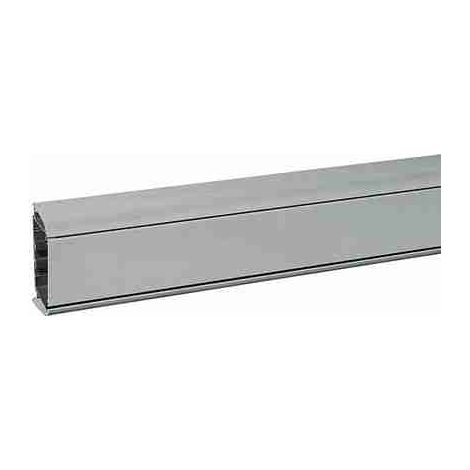 BTI121101AL T60 Aluminiumprofil komplett mit 120x60 mm Abdeckungen - 2 m