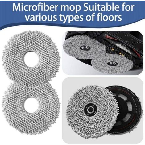 Kit Accessoires Remplacement - Brosse Latérale + Filtre HEPA + Rouleau Principal - Pour Aspirateur Robot Roborock S70 / S70 Ultra - Lot de 1 (1/5)