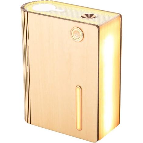Humidificateur de lampe de lecture pour lampe de nuit USB sans fil dans le bureau, la chambre, etc. Interrupteur manuel, beau et pratique, facile à transporter (1/5)