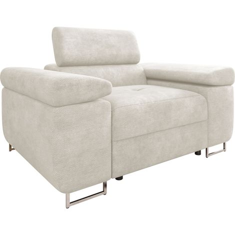 Fauteuil Comfivo Vinetum, Lumo 55, 70x134x102cm, Tissu, Pieds: Plastique, Métal, 0 (1/5)