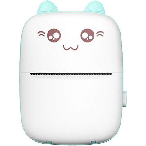 Imprimante thermique portable mini Bluetooth pour téléphone, photo, étiquettes, autocollants, 5 rouleaux papier.