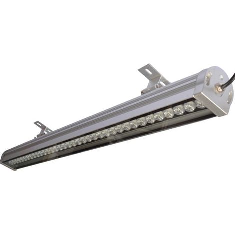 Sysled – Projecteur linéaire LED blanc froid 1m 24W – Alimentation 220V – IP65 pour espaces techniques – 2004 lumens (1/4)