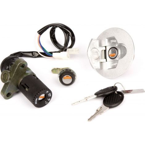 Kit complet contacteur à clef et trappe à essence Rieju Rs 2