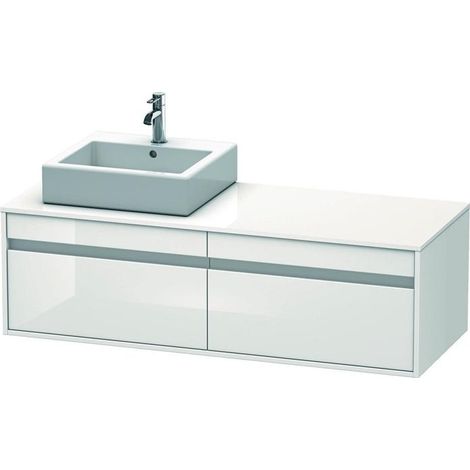 Duravit Ketho Konsolenwaschtischunterbau wandhängend, (1/5)