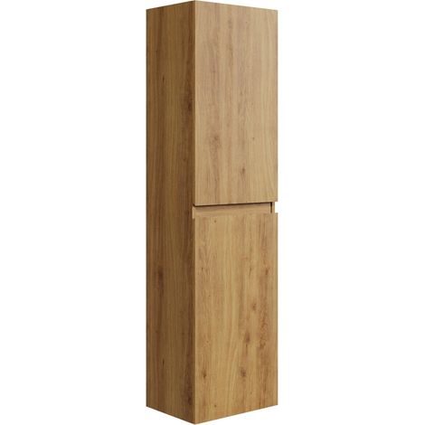 Mobiletto del bagno Angela 150 cm Rovere - Mobiletto armadietto (1/5)