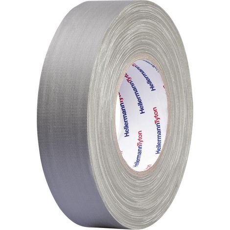 HellermannTyton HTAPE-TEX-GY-19x50 712-00506 Gewebeklebeband HelaTape Tex Grau (L x B) 50 m x 19 mm