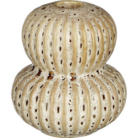 Mica Decorations Kerzenständer  ceramic 11 x 10 cm braun Kerzenhalter