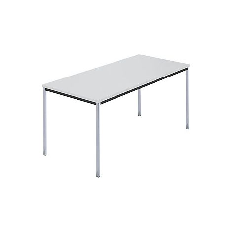 kaiserkraft  928534  Mesa rectangular  tubo cuadrado cromado  (1/3)