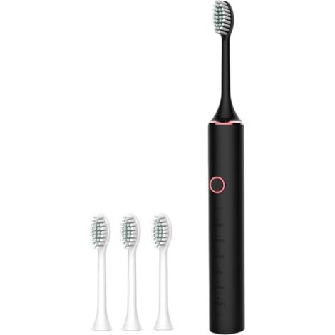 Brosse à dents électrique ultrasonique - Noire - Portable (1/5)