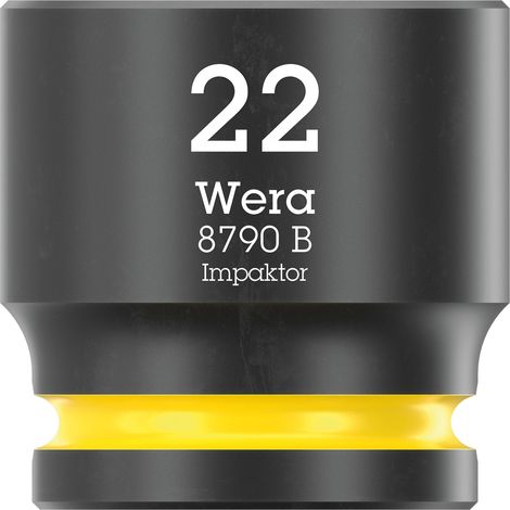 Wera 05005512001 8790 B - Inserto per chiave a bussola con attacco da 3/8", 22 x 32 mm (1/5)