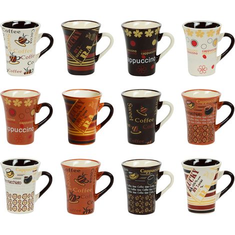 Table Passion - Coffret de 12 tasses à café Collector 8 cl