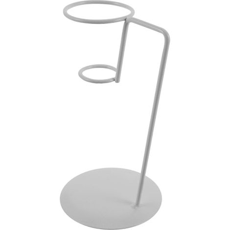 Présentoir à cornets de glace en fer, support pour cornets de glace, présentoir à sushis et rouleaux de printemps avec base-8.5X8X15.5CM-White (1/4)