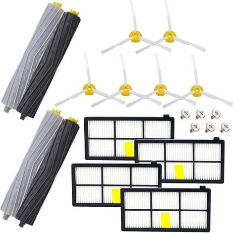 20 Pièces de Rechange pour iRobot roomba 805 860 861 870 871 880 885 890 960 961 964 966 970 980, Accessoires pour iRobot roomba Série 800 900 Kit de Remplacement pour Robot Aspirateur H437 (1/5)
