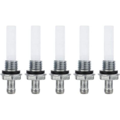 5 pezzi di filtri carburante metallici per motori a 4 tempi, compatibili con modelli popolari - (1/5)