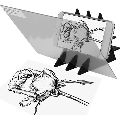 Projecteur Optique - Tableau De Projection - Fonctionne Sans Alimentation - Utilise La Caméra De Votre Smartphone Ou Tablet - IP65 - Pour Dessin Manuel Et Animation - 1 Pièce