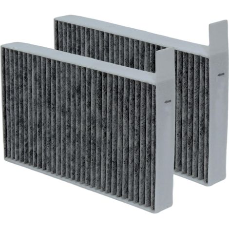 Innenraumfilter kompatibel mit Tesla Model Y und Model 3 – Ersatz-Innenraumfilter mit Aktivkohle, 2er-Pack für Pkw (1/5)