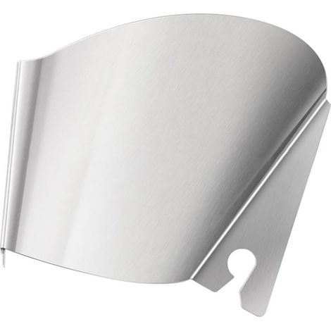 Einfüllstutzen aus Edelstahl – 1 Stück – Kompatibel mit KitchenAid und Kenwood – Spritzschutz – Für Küchenmaschinen – Silber (1/4)