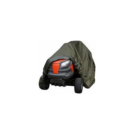 Waterproof, robust, durable, UV and water resistant ride-on mower cover for indoor and outdoor use (Color: Green, Size: 177110110cm) (1/5)