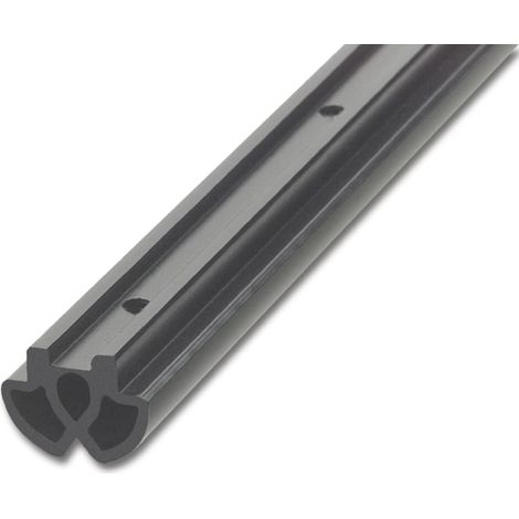 CAMAR Kabelschiene Prisma, Länge 1152 mm, Kunststoff schwarz