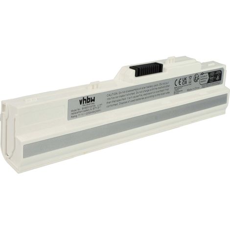 vhbw Akku kompatibel mit MSI Wind U270, U90, U90X Notebook (2200 mAh, 11,1 V, Li-Ion) (1/5)