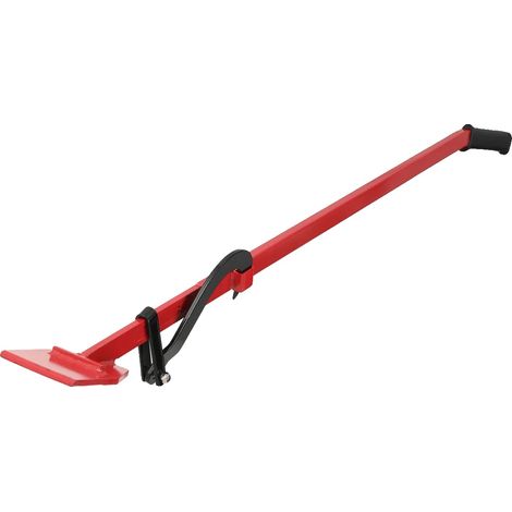 Fällheber, Hochfester Stahl, Gesamtlänge 130 cm, Breite 5 cm, Griff Länge 19 cm, Maximale Belastung 450 kg (1/5)