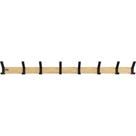 Home Deluxe - Perchero incl. ganchos, imanes y estante para cuadros STRIPE  Cantidad: 8x ganchos