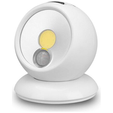 Veilleuse Rotative à 360 °, Lumière D'induction De Corps Humain De Type Batterie Magnétique, Veilleuse De Couloir à Induction Automatique