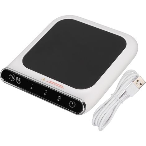 Chauffe-mug USB à température constante 55℃ / 131℉ avec 3 réglages de chaleur (1/5)