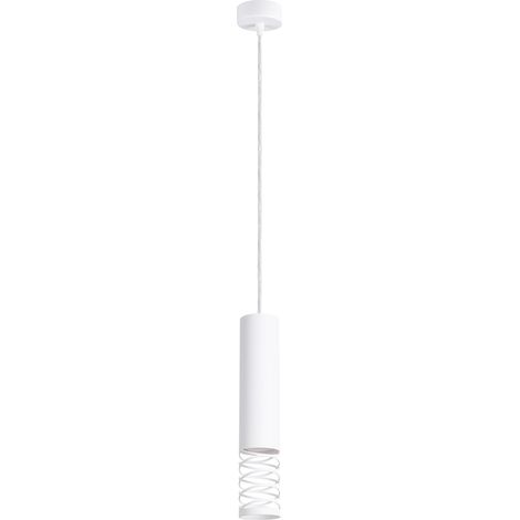 Lampada a sospensione Lami bianco 8x125x8cm Sollux (1/5)