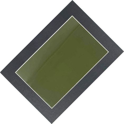 Pellicola per visualizzazione del campo magnetico, formato 10x15 cm. (1/2)