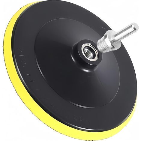 1 Plaque De Support M14 180mm Crochet Boucle ABS Adaptateur Perceuse Ponceuse Orbitale Polissage (1/5)