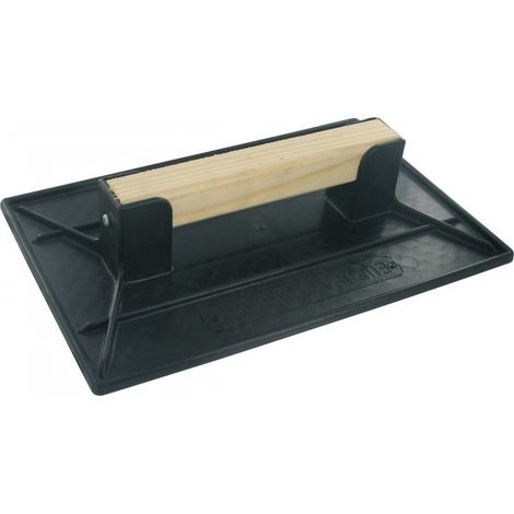 Espátula de plástico negra rectangular 26 x 42 cm - Outibat