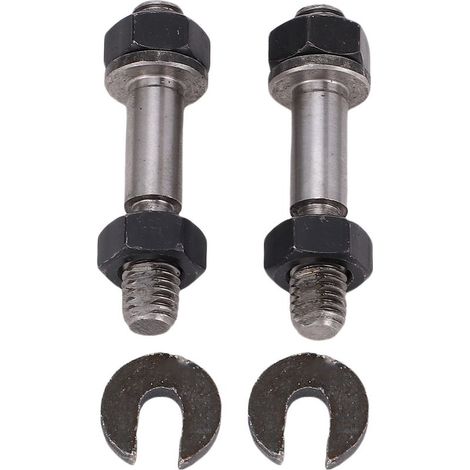 Boulon double tête en acier rapide HSS - Pour tête d'engrenage de tour miniatures MX-S716G/MX-210/WM-210 (1/5)