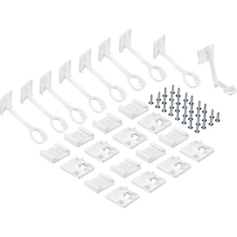 REER 71070 Système de blocage pour tiroirs blanc Y671822 (1/5)