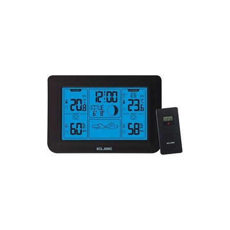 STATION MÉTÉOROLOGIQUE AVEC CAPTEUR EXTÉRIEUR (1/3)