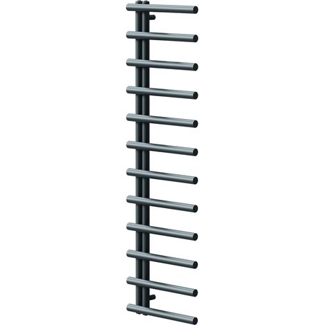 Mason Anthracite 1750mm x 500mm Designer Heated Towel Rail (1/5)
