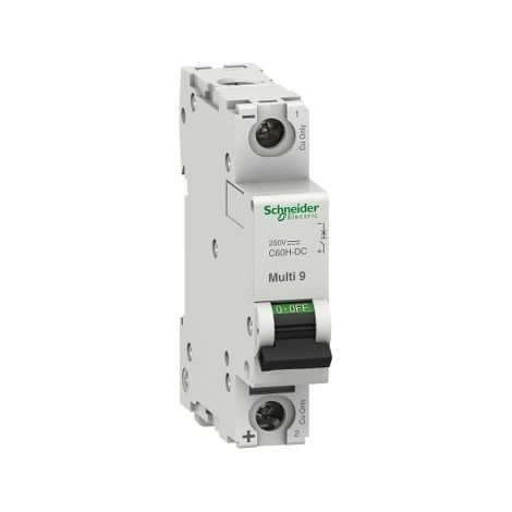 Schneider MGN61512 CIRCUIT BREAKER C60H-DC 250VDC 20A 1P C