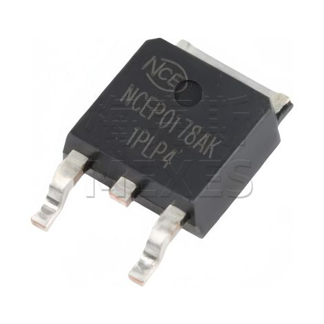 NCE NCEP0178AK TO-252-2 100V 78A N-channel MOSFET electronic component, 5 units to assemble