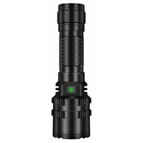 Lampe de poche LED super tactique rechargeable par USB 5 modes avec batterie au lithium (1/5)