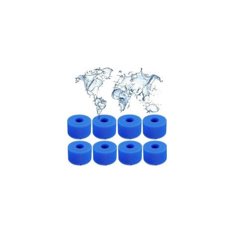 Lot de 8 filtres en mousse de type S1, spa pour Intex S1, réutilisables, pour piscine de type S1, pour piscine, aquarium, spa. (1/5)